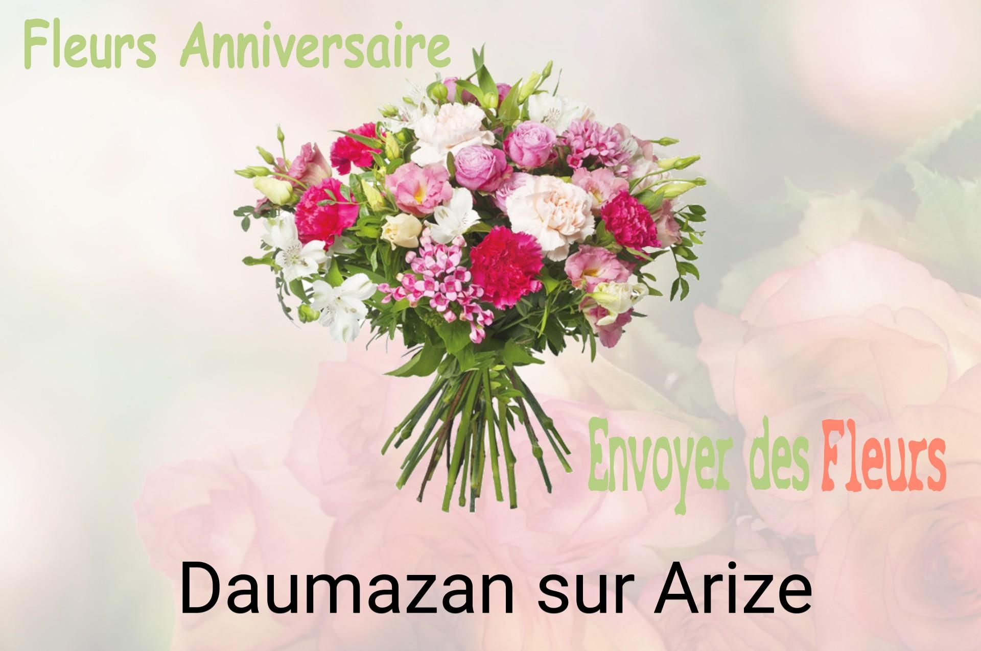 Bouquet de fleurs d’anniversaire livré à Daumazan-sur-Arize