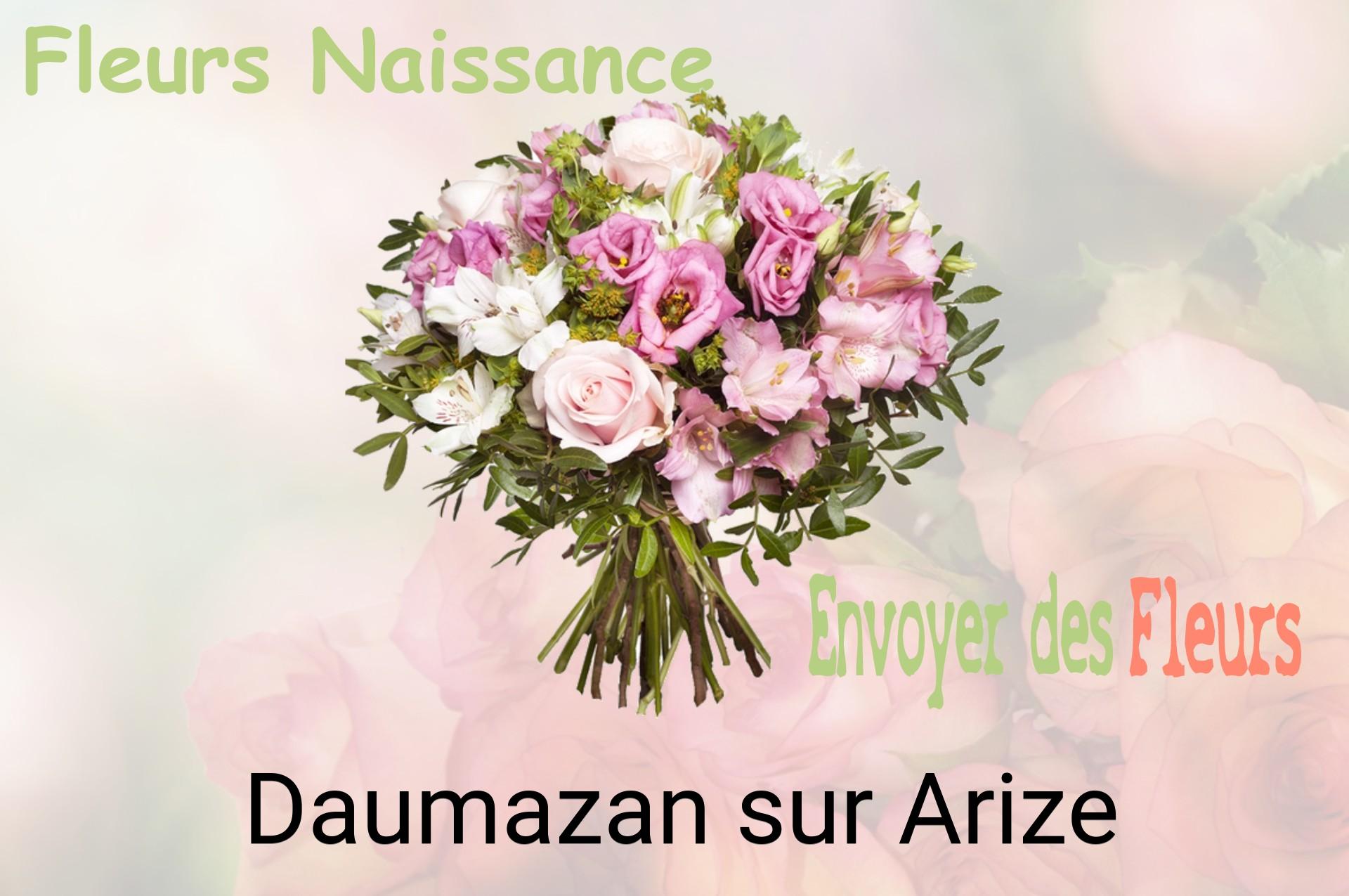 Bouquet de fleurs de naissance livré à Daumazan-sur-Arize